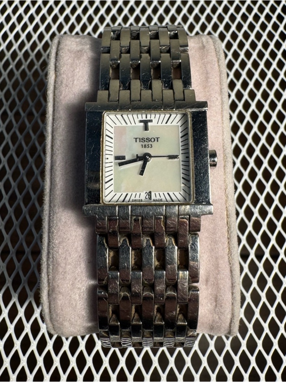 Tissot 1853 Lady Watch L910 Mother of Pearl Dial Quartz Swiss Made